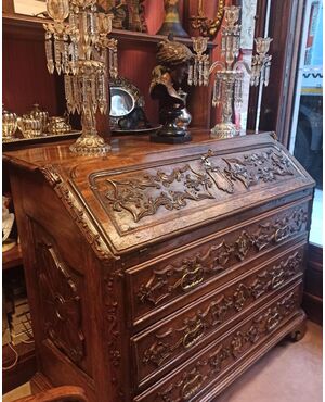 17th century slant-front desk