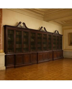 Libreria palissandro, Giorgio III – L 660 cm