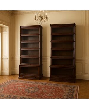 Librerie Globe Wernicke 6 moduli (coppia) – H 231 cm