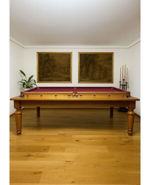 Biliardo trasformabile 253 x 143 cm