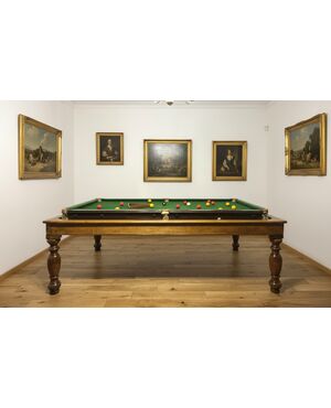 Biliardo trasformabile 241 x 137 cm