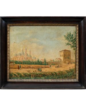 Pittore veneto (XIX sec.) - Padova, Porta Liviana.