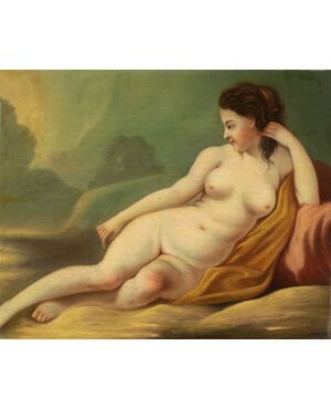 Pittore italiano (XVIII-XIX sec.) - Nudo femminile.