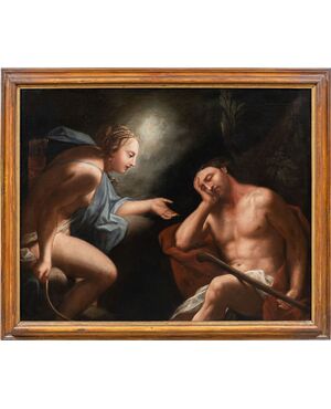 Antonio Bellucci (Venice 1654 - Soligo 1726) - Diana and Endymion.
