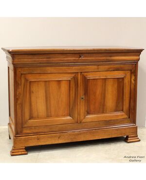 Antique Louis Philippe Capuchin Credenza in Walnut - 19th Century