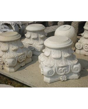 Marble capitals