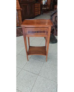 Louis XVI walnut table
