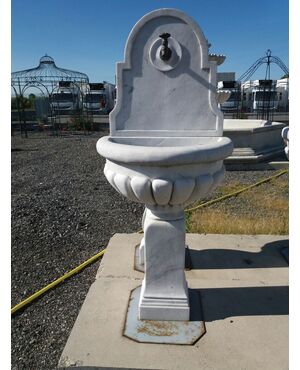 Marble fountain