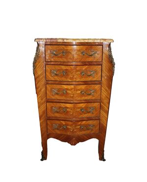 Cinquino francese in stile Luigi XV – XIX secolo