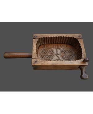 Refined butter mold, Lombardy Alps, 19th century