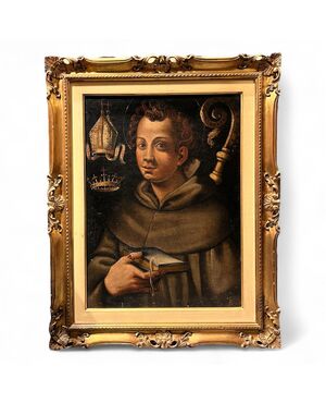 Ritratto di Santo Vescovo Francescano