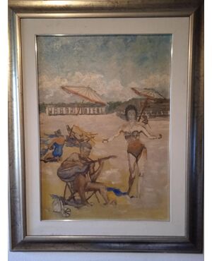 sulla spiaggia