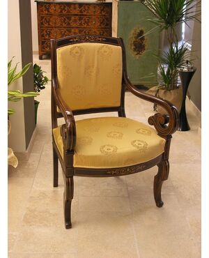 Set di 4 poltrone Carlo X