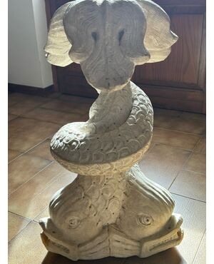 Triton in marble