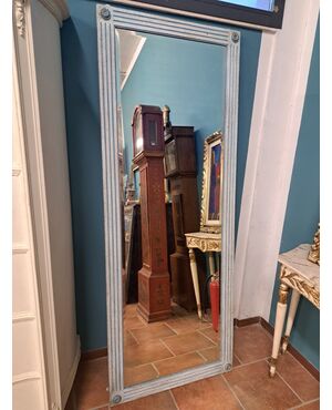 Grande specchiera Napoleone III dipinta