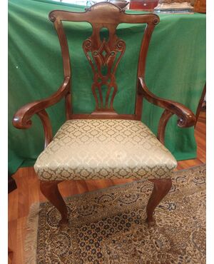 Elegante poltrona inglese
