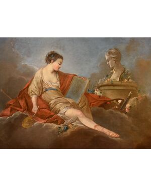 Allegory of Painting, Pierre Charles Trémolières (Cholet, 1703 - Paris, 1739)