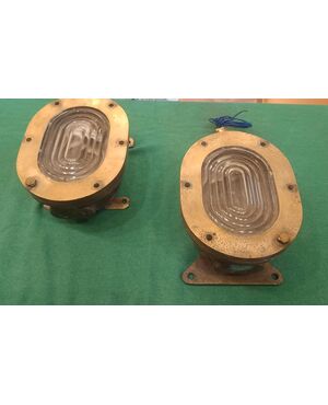Pair of ship sconces