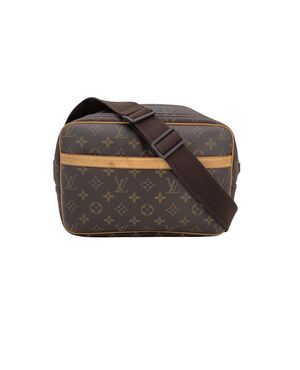 LOUIS VUITTON Borsa a Tracolla Vintage in Tela Col. Marrone Reporter M