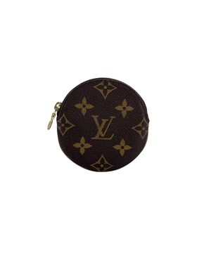LOUIS VUITTON Portafoglio in Tela Col. Marrone S