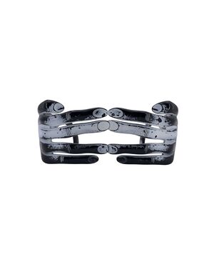 JEREMY SCOTT Occhiali da Sole in Plastica Col. Nero