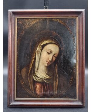 Madonna su rame – Scuola Veneta, fine XVII / inizi XVIII secolo