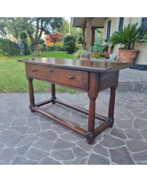 17th-century Tuscan oak refectory table