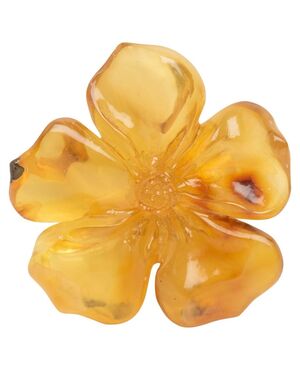 Flower in light amber - G/281 -