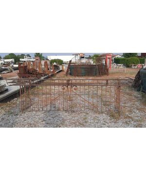 Iron balcony railing