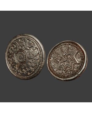 Two Alpine wooden brands, late 18th-early 19th century