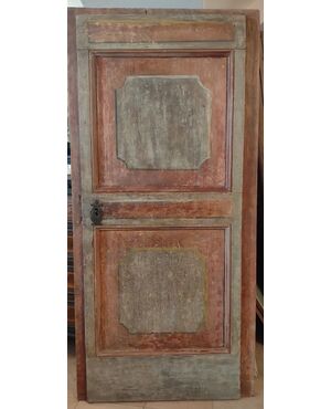 Painted Umbrian door, early 18th century
