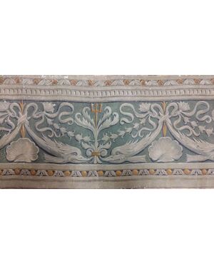 Boiserie dipinte su tela seconda metà XVIII secolo