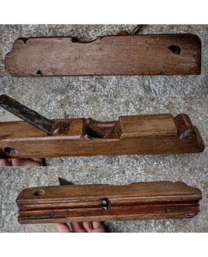 Softwood plane for making grooves, late 18th century