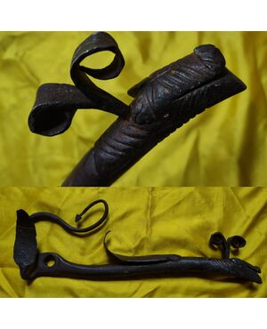 Saltarello zoomorfo di carro agricolo emiliano XVIII secolo