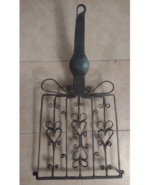 Griglia per la cottura della carne in ferro forgiato XVIII secolo
