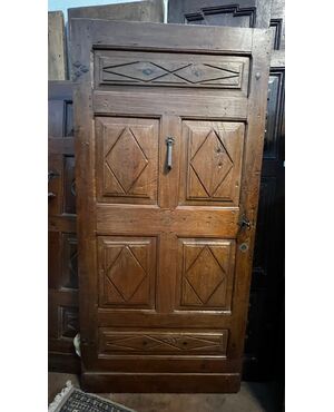 PTCI513 - Portoncino da ingresso, epoca '700, misure cm L 105 x H 218