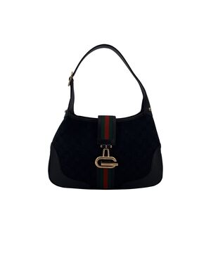 GUCCI Borsa Hobo in Tela Col. Nero Hobo M