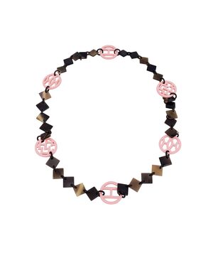 HERMES Collana in Col. Rosa