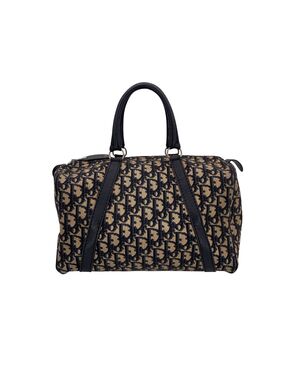 DIOR Borsa a Mano Vintage in Tela Col. Blu Diorissimo M