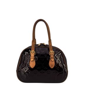 LOUIS VUITTON Borsa a Mano in Pelle Lucida Col. Viola Summit M