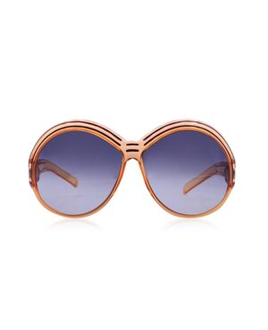 DIOR Occhiali da Sole Vintage in Acetato Col. Arancione