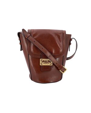 THE BRIDGE Borsa a Tracolla Vintage in Pelle Col. Marrone M