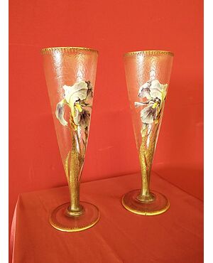 Coppia Vasi Art Nouveau
