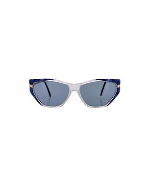 YVES SAINT LAURENT Occhiali da Sole Vintage in Acetato Col. Blu