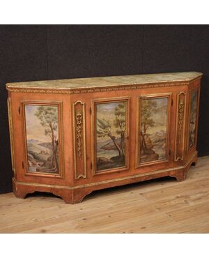 Venetian lacquered sideboard from the 50s