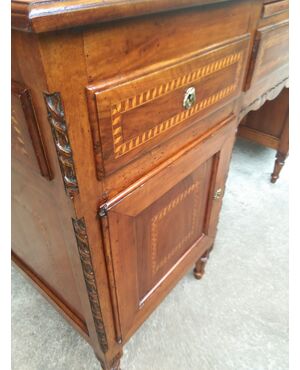 Scrivania da centro Luigi XVI