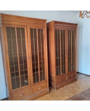 Coppia di librerie anni 30