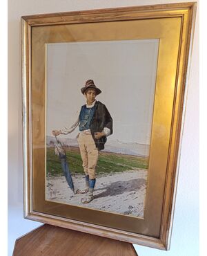 Acquerello di Filippo Indoni