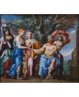 Jacopo Confortini (Firenze, 1602 - 1672)  Giudizio di Paride