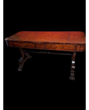 Scrivania regency inglese